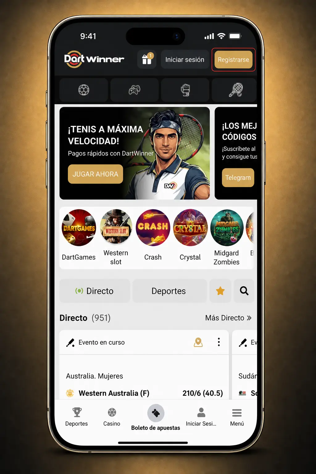 Pasos para registrarte en DartWinner: completá el formulario, verificá tu cuenta y cargá saldo para recibir tu bono.