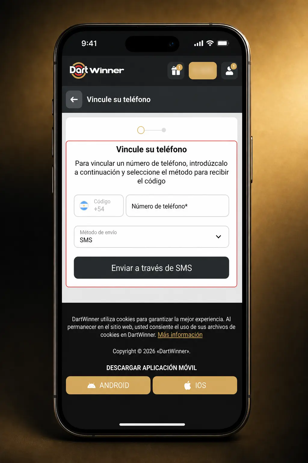Pasos para verificar tu cuenta en DartWinner: DNI, comprobante de domicilio y medio de pago utilizado en depósitos.
