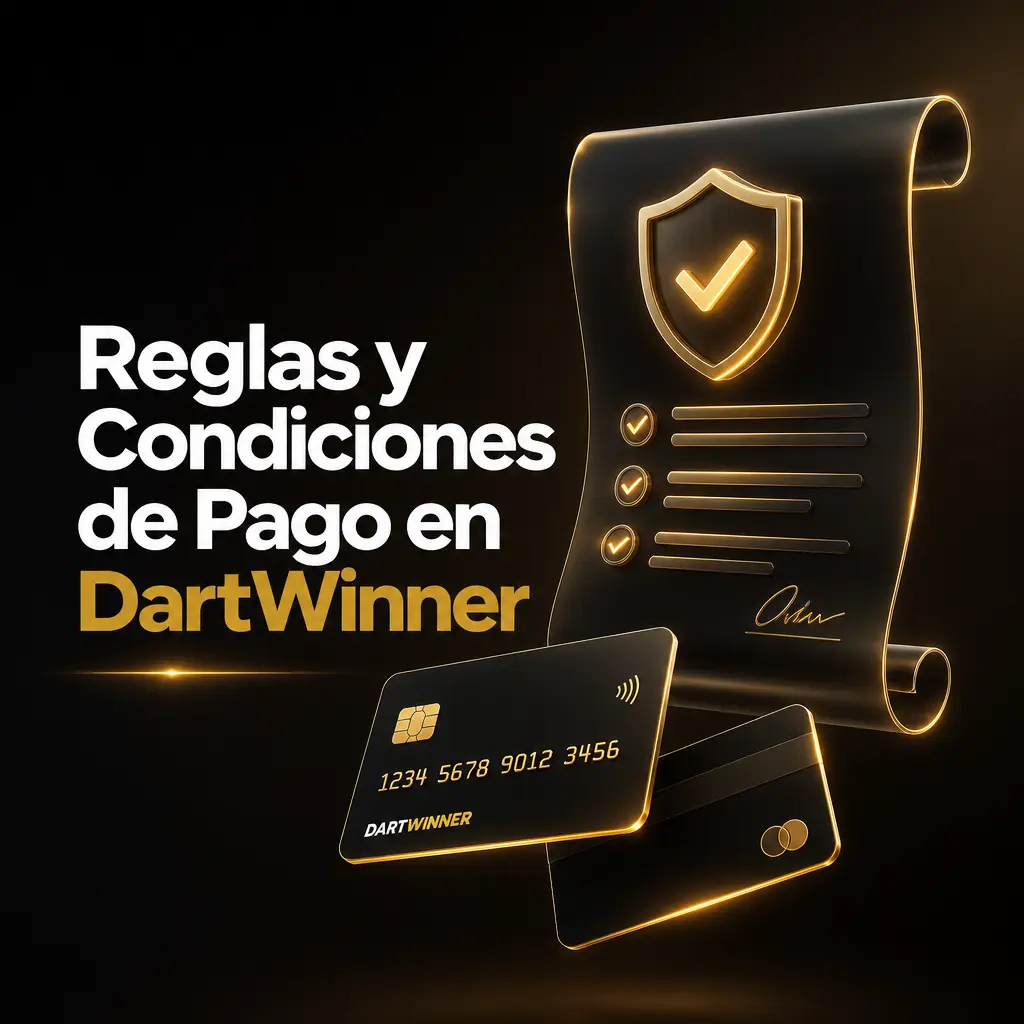 Reglas y condiciones de pago en DartWinner: verificación de identidad, límite diario de retiro y rollover de bonos en ARS